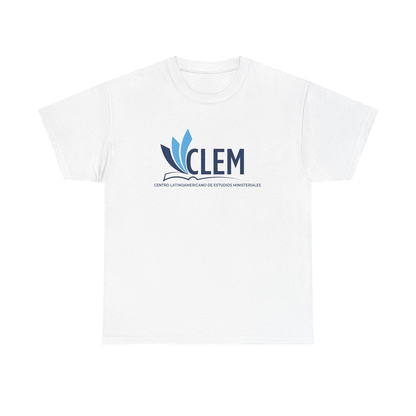 Camiseta de algodón unisex blanca CLEM