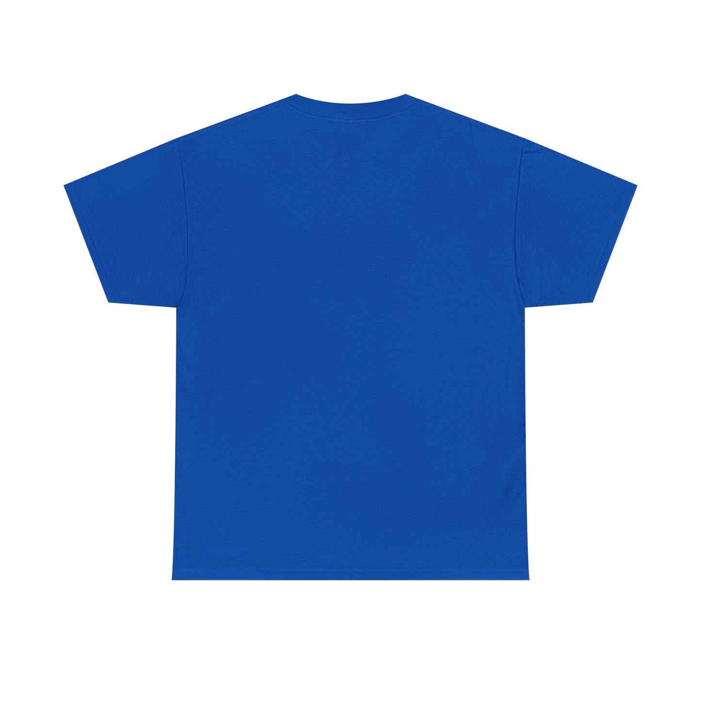 Camiseta algodón unisex Azul neón CLEM