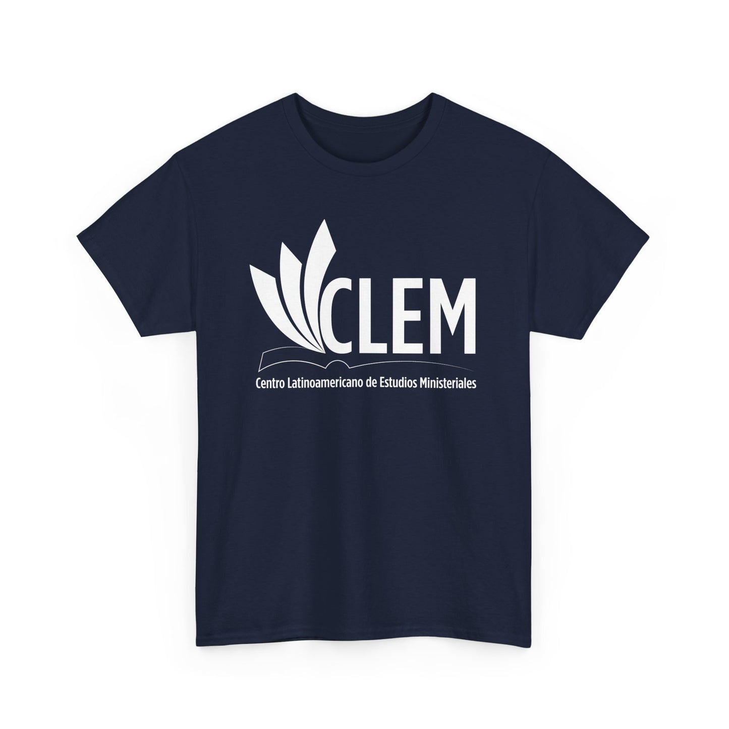 Camiseta algodón unisex Azul neón CLEM