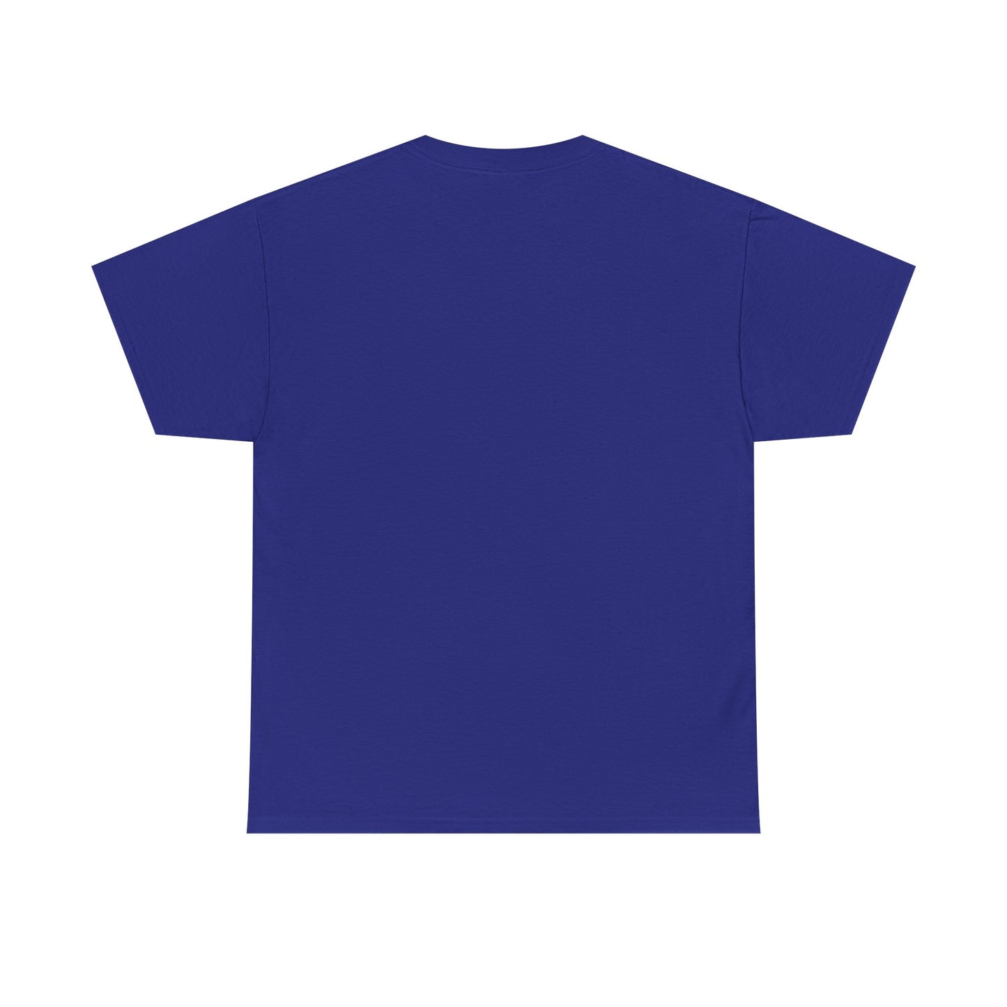 Camiseta algodón unisex Azul neón CLEM