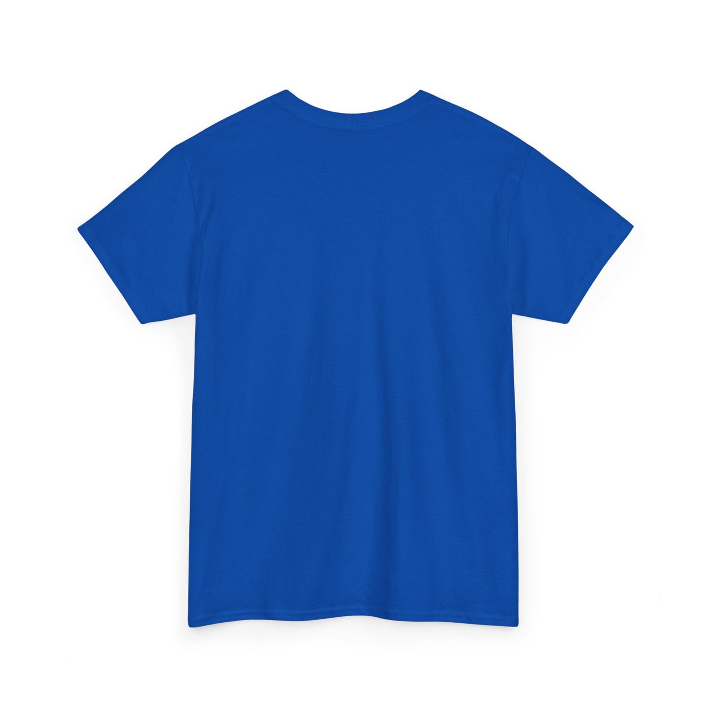 Camiseta algodón unisex Azul neón CLEM