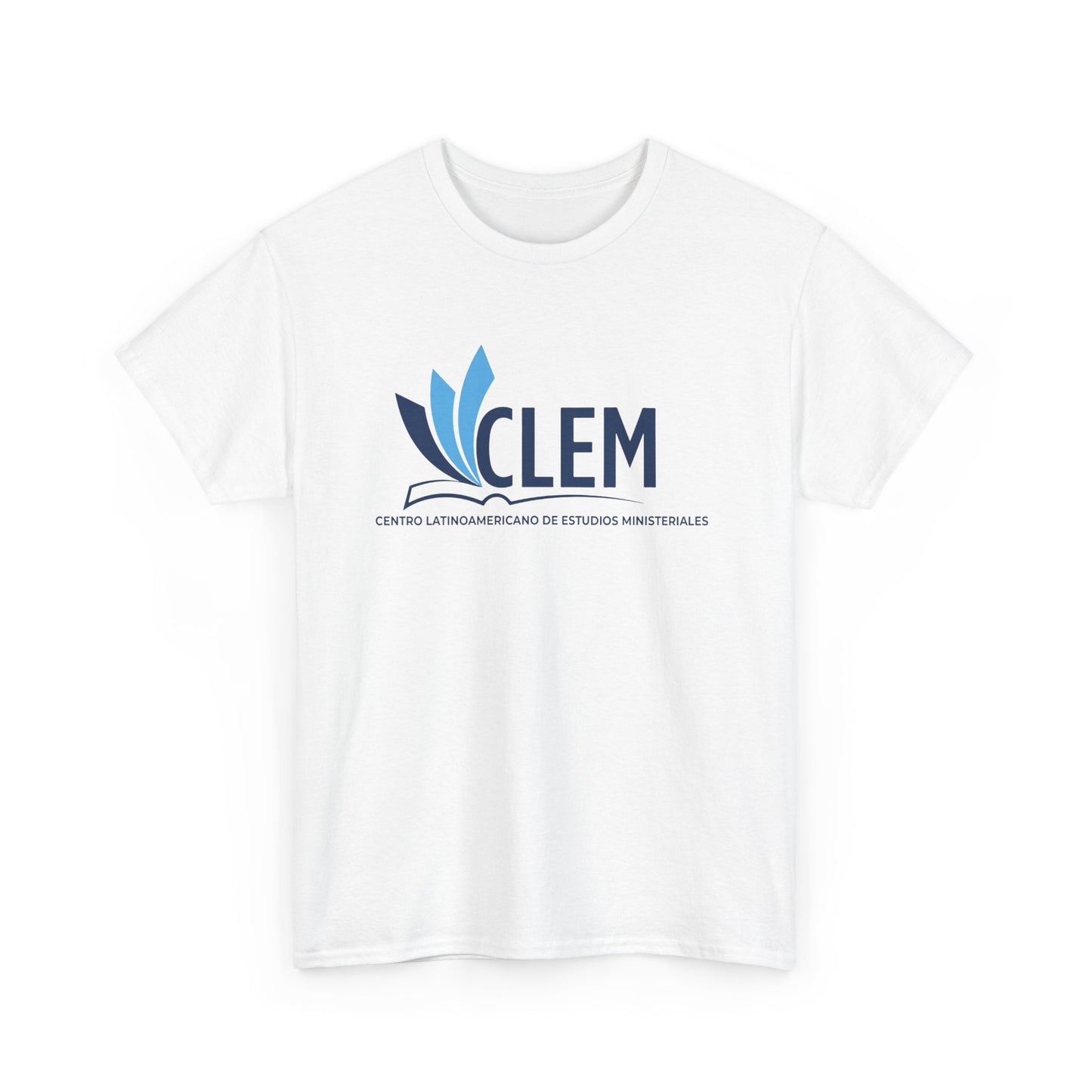 Camiseta de algodón unisex blanca CLEM