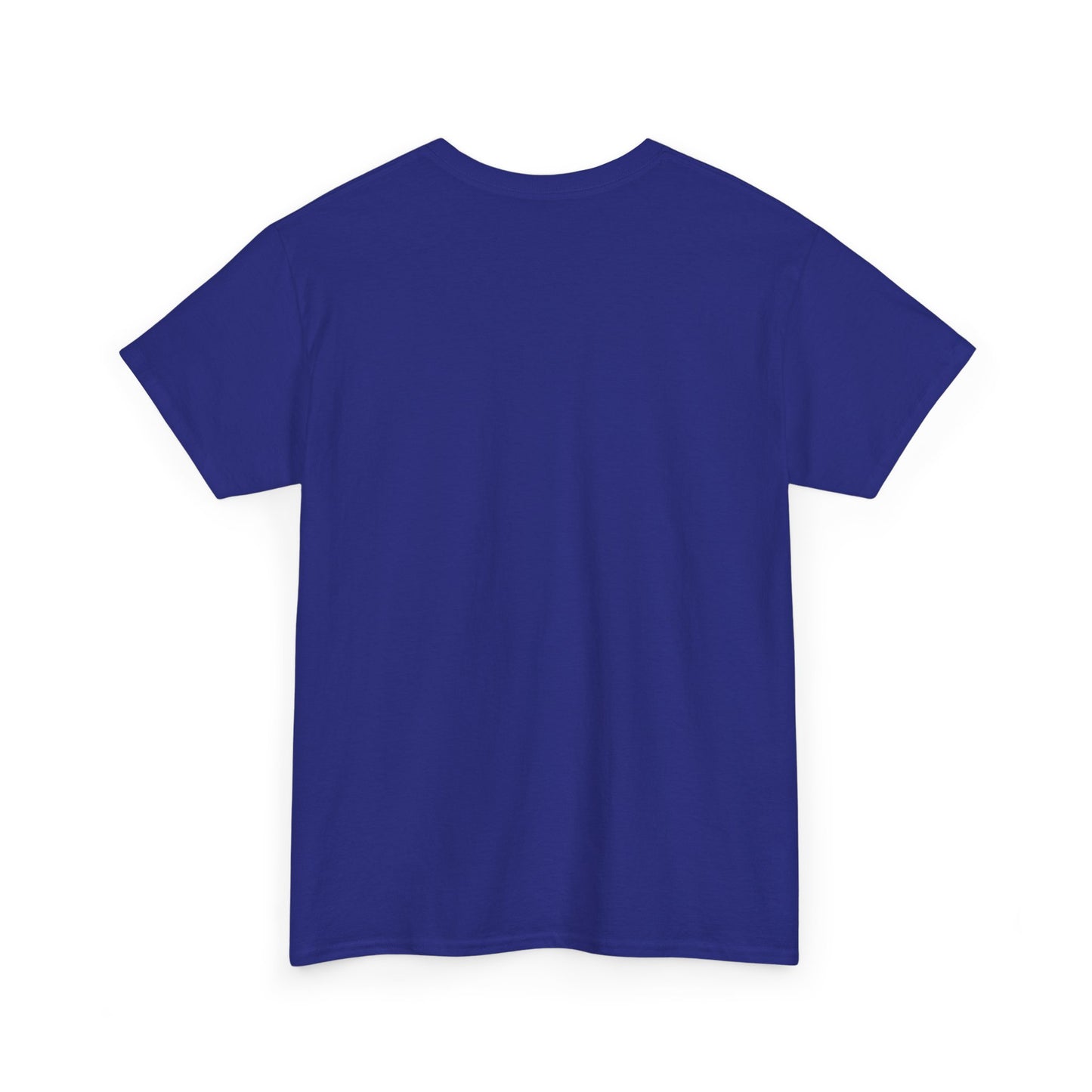Camiseta algodón unisex Azul neón CLEM