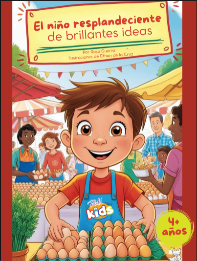 Libro "El niño resplandeciente de brillantes ideas" Niños de +4 años