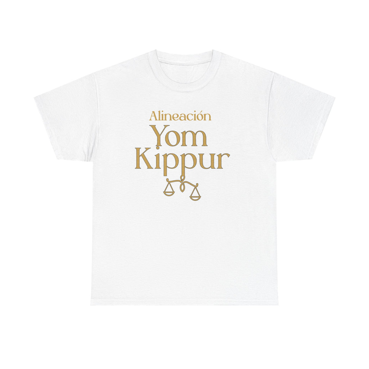 Camiseta Unisex Algodón "Yom Kippur 2"