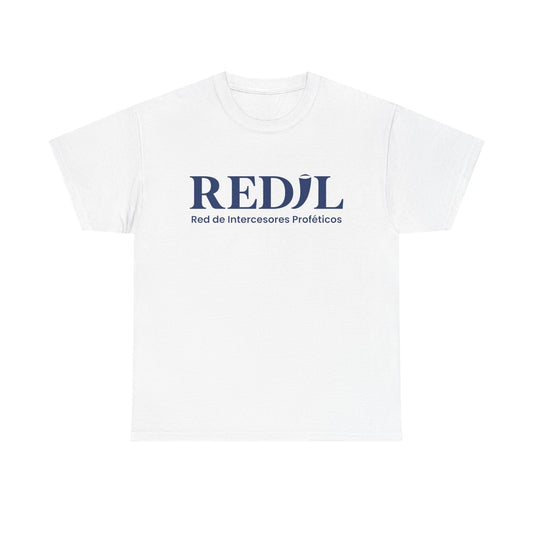 Camiseta algodón unisex blanca REDIL