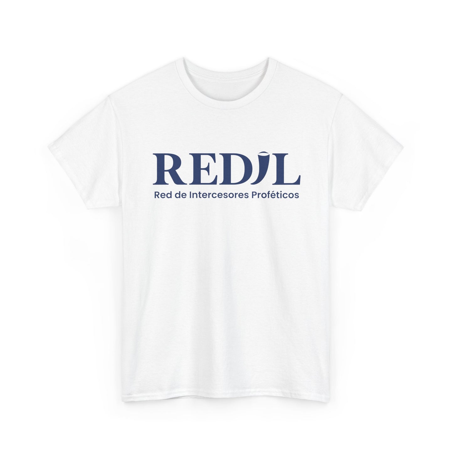 Camiseta algodón unisex blanca REDIL